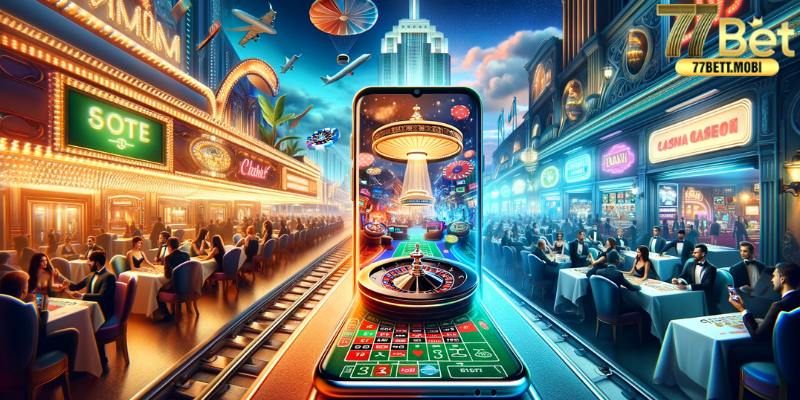 Kho sản phẩm hiện có trên Casino Live của thương hiệu 77BET