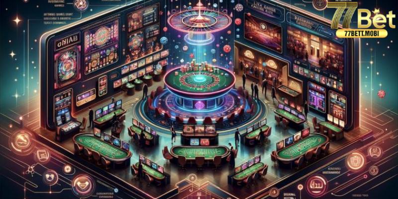 Ưu điểm của sảnh Casino Live 77BET